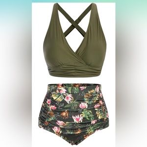 NEW Plus Size High-Waisted Bikini